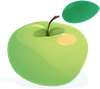 healthy snack - apple