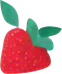 Healthy snack image - strawberry